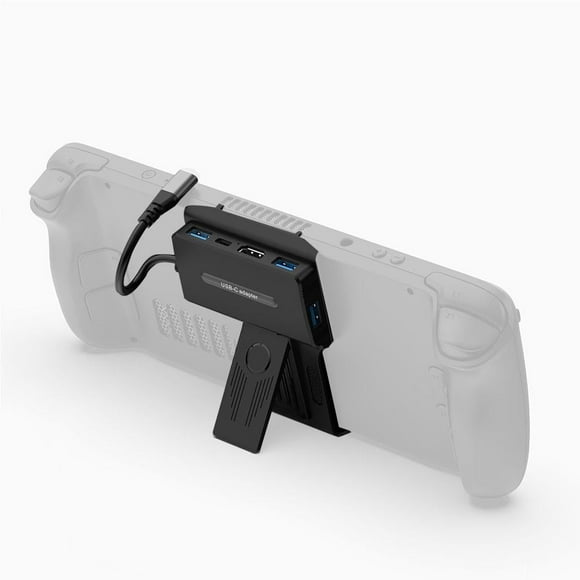 Docking Station for Valve Steam Deck, Portable Steam Deck Stand with 4K@60Hz HMDI Port, USB 3.0 Ports, PD Charging
