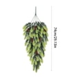 thumbnail image 3 of Clearence! Christmas Garland Artificial Pine Teardrop Swag Hanging Door Decoration Pine Cones Holiday Decor Wreath Alternative Mantle Staircase Railing Porch Entryway Ornament, 3 of 7