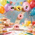 thumbnail image 5 of Wooden Donut Display Stand With Number 5 To 9, Rustic Dessert Table Holder, for Birthday, Wedding, Graduation, Class Party And Holiday Celebration Decor, 5 of 6