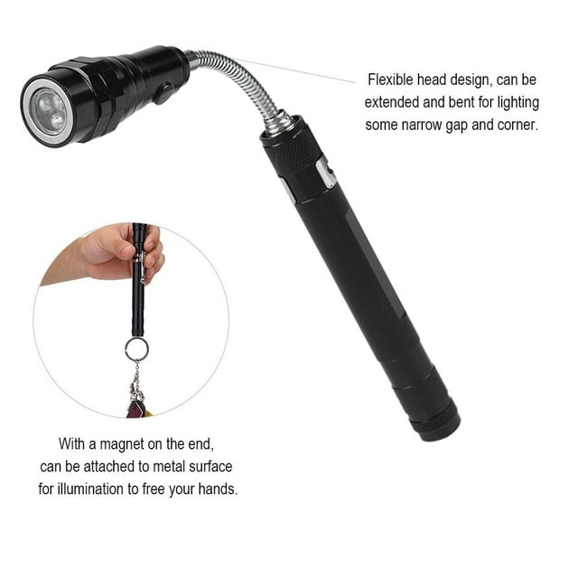 LED Flash, Anti-Slip Handle Anti-Rust LED Torch, Portable For Narrow