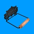 thumbnail image 2 of Renovators Supply Toilet Paper Holder Stand Wall Mount 5.9"Black Aluminum Toilet Paper Roll Holder w/Screws, 2 of 9