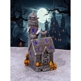 thumbnail image 4 of Halloween Decorations,Mini Haunted House Figurines , Halloween Decorations Indoor , Halloween Village House for Home and Party Table Desk Mantel, 4 of 5