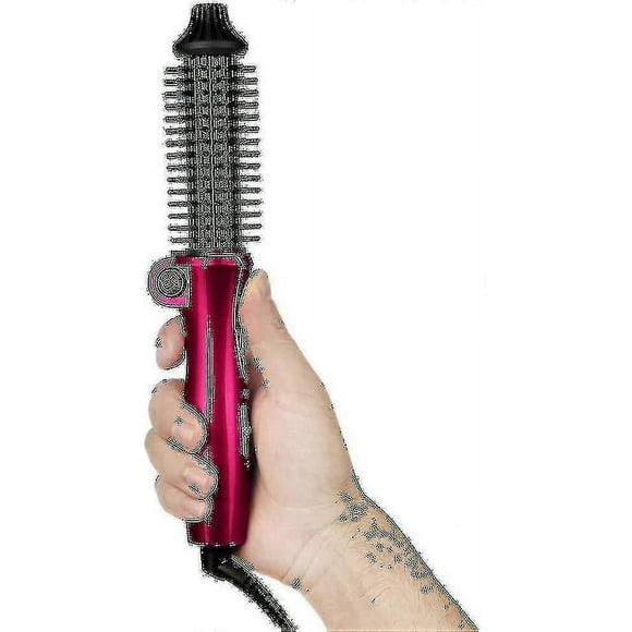2024 New Mini Electric Curling Brush With Travel Bag, Ion Technology, Professional