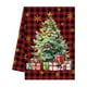 thumbnail image 2 of Toallas de Cocina Navideñas con Estampado de Árbol de Navidad, Toallas de Mano Colgantes de Microfibra para Baño, Hogar, Bar y Cocina., 2 of 6