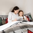 thumbnail image 4 of Homewish Christmas Tree Child Twin Bedding Sets 7-Piece, Fashion Leopard Print Bedding Comforter Set, Winter Christmas Festival Sheet Sets, Ultra Soft Bedroom Decor, 4 of 7