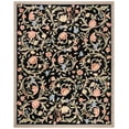 thumbnail image 2 of Safavieh Chelsea Baxter Bordered Wool Area Rug, Black, 8' x 10', 2 of 11