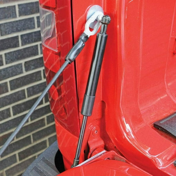 JIJIGUA 1pc Tailgate Assist Lift Supports Rear Side Struts Stainless Steel for Dodge for Ram 1500/2500 2002-2009 for Ram 3500 2002 2004-2009 9.17" Comperssed Length 10mm Body Connection(Mm)