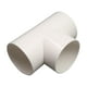 thumbnail image 2 of Accesorio de tubería de PVC con pieza en T Accesorio de codo de PVC Conexiones de tubería de PVC Acoplamiento parcial Forma de T Diámetro 10 cm, 2 of 9
