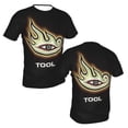 thumbnail image 5 of Tool Band Men's Short-Sleeve T-Shirt Summer Casual Tee Top Breathable Crewneck T-Shirt Large, 5 of 7