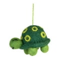 thumbnail image 2 of Felted Wool Turtle Christmas Tree Ornament, 2 of 4