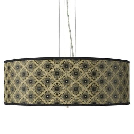 

Rustic Flora Giclee 24 Wide 4-Light Pendant Chandelier