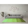 thumbnail image 3 of Ahgly Company Indoor Rectangle Abstract Turquoise Blue Modern Area Rugs, 3' x 5', 3 of 4