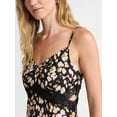 thumbnail image 4 of Scoop Women’s Cutaway Midi Dress with Lace Insets, Sizes XS-XXL, 4 of 5