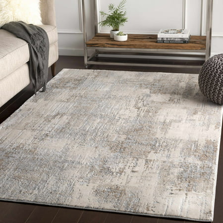 Ironwood Contemporary Abstract Bohemian 7 10  x 10 2  Area Rug Collection: Ironwood Colors: Light Gray  Light Gray/Ivory/Camel/Medium Gray/Charcoal Construction: Machine Woven Material: 80% Polypropylene/20% Polyester Pile: Medium Pile Pile Height: 0.31 Style: Modern Outdoor Safe: No Made in: Turkey