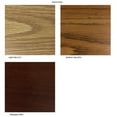 thumbnail image 2 of Dakota Wave Single Reception Bench-Light Oak Charcoal Grey Standard, 2 of 7