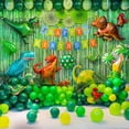 thumbnail image 1 of Decoraciones para fiestas de cumpleaños de dinosaurios, decoración de fiesta con temática de Parque Jurásico, suministros para fiestas de dinosaurios, decoraciones de fiesta con globos de dinosaurios, 1 of 1