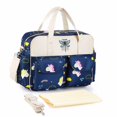 thumbnail image 1 of Bolso para mamá de moda para mujeres embarazadas, bolsa de pañales impermeable, bolsa de viaje de Mensajero de gran capacidad, bolsa de cochecito multifuncional, 2022, 1 of 4