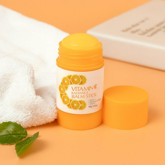 HYLLai Vitamin C Hydrating Stick – 40g Portable Moisturizer for Dry Skin, Brightening & Nourishing Facial Care