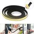 thumbnail image 4 of 1pc Home Improvement Sound insulation Window Door Waterproof Weather Stripping Single Sided Adhesive Foam Sponge Rubber Strip Tape Seal Strip 5MMX20MMX3M, 4 of 8