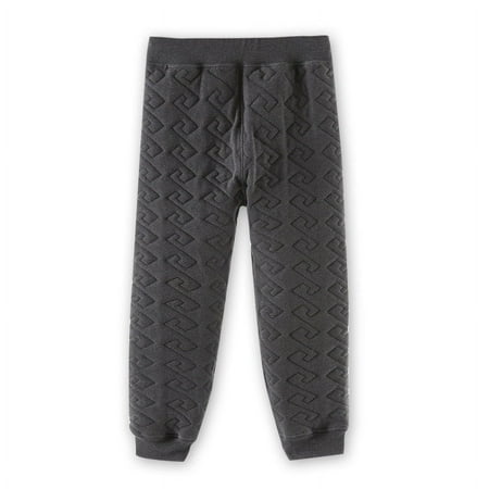

LYCAQL Baby Boy Clothes Kids Toddler Babys Girls Boys Solid Spring Winter Padded Long Pants Warm Thick Trousers Clothes (Dark Gray 4-5 Years)
