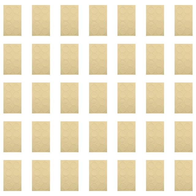 Miangastore Autocollants de Sceau en Cire de PVC Dorée 30 Pack 2x2 Po pour Correspondances