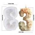 thumbnail image 4 of Leojiow Diy Silicone For Number Shaped Aromatherapy Candles And Epoxy Resin Crafting One Size C, 4 of 6
