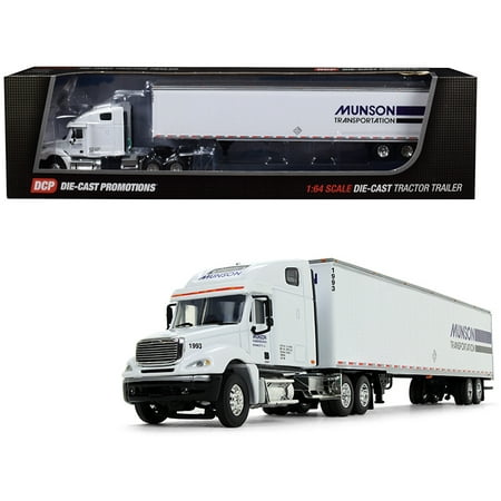 Freightliner Columbia High Roof Sleeper Cab with 53\' Utility Dry Goods Trailer \Munson Transportation\