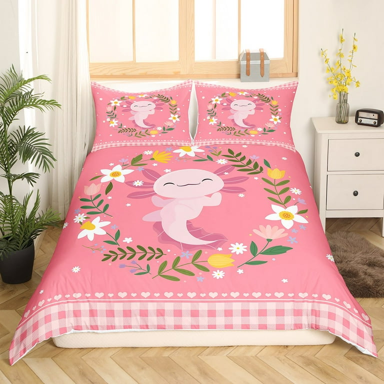 Bedding Set For Home Daisy Bed Skirt Cute Double Bed Sheet Quilt Duvet  Cover Set