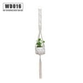 thumbnail image 1 of Billuyoard Cestas colgantes 100 hechas a mano, soporte para plantas, macramé, colgador de plantas, maceta para colgar en la pared interior, soporte para Jardín y Patio No.16 Billuyoard HA001777-16, 1 of 1