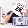 thumbnail image 1 of Soporte de montaje de doble SSD, kit de montaje de disco duro SSD interno, adaptador SSD de montaje SSD de cubierta de doble cubierta de espacio para, 1 of 8