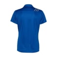 thumbnail image 3 of Adidas - Women's 3-Stripes Shoulder Polo - A325 - Collegiate Royal/ Grey Three, 3 of 3