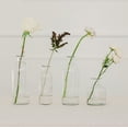 thumbnail image 2 of Weddingstar Assorted Glass Bottle Flower Vases - Clear - Set of 4, 2 of 3