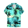 thumbnail image 1 of Camisetas de Lino para Hombres Vintage Bowling Manga Corta Cuello Cubano, Retro Playa Y Verano Hombre Manga Corta Botón Abajo Camisetas, 1 of 5