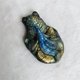 thumbnail image 1 of Venta al por mayor Natural tallado a mano cristal azul Animal regalo labradorita mariposa elefante serpiente, 1 of 4
