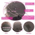 thumbnail image 2 of HAOFAN Deep Wave Lace Front Wigs Human Hair 13x4 HD Lace  Frontal Curly Wigs for Black Women Pre Plucked with Baby Hair 26 inch Curly Lace Front Wig Human Hair 150% Density, 2 of 8