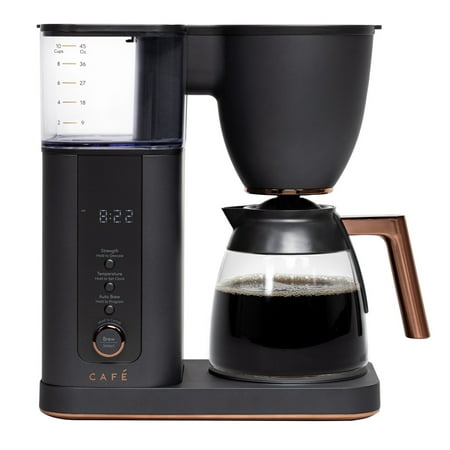 Café Specialty Drip Coffee Maker | 10-Cup Glass Carafe | WiFi Enabled Voice-to-Brew Technology | Smart Home Kitchen Essientials | SCA Certified, Barista-Quality Brew | Matte Black