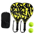 thumbnail image 2 of harper Padel Racket Competition Practical Premium Padel Racquet Lightweight Comfortable 2 Pieces Racket Set, 2 of 10
