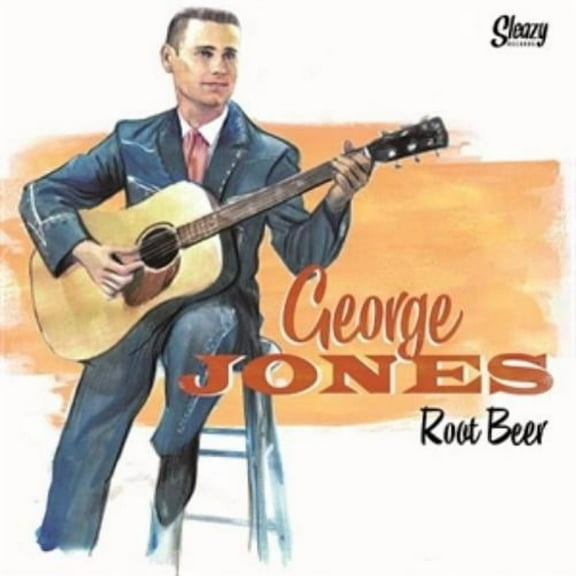 George Jones Root Beer (Vinyl Record) 7" Single