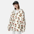 thumbnail image 5 of Sigee Mushroom Print UPF50+ Men's Sun Protection Hoodie Shirt SPF UV Shirt Long Sleeve Fishing Outdoor Lightweight, S-3XL, 5 of 9