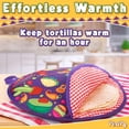 thumbnail image 3 of Calentador de tortillas PixiPy, calentador de tortillas, 30 cm, apto para microondas, 3 of 7