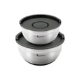 thumbnail image 1 of MasterPRO FOODIES COLLECTION - Set 4Pzs Bol Mezcla Acero Inox con Tapa - Escala de Medición - Base Antideslizante - Duradero y Estilizado, 1 of 7