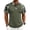 13# Army Green, variant on Mens 250 Anniversary American Shirt Short Sleeve Button Polo Patriotic Shirts 250Th America Patriot Clothes Light Green XL