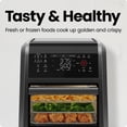 thumbnail image 4 of Chefman ExacTemp 11.5-Litre (12-Quart) 5-in-1 Air Fryer with Integrated Smart Thermometer, 28 Presets - Black, New, 4 of 9