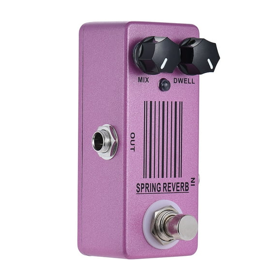 MOSKY MP-51 Mini Single Guitar Effect Pedal True Bypass Spring Reverb Sound