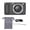 Dark Gray, variant on YAHHU 4K Digital Camera 64MP Autofocus with 2.8 Inch (7.1 cm) Display and 18x Zoom, White
