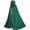 Green, variant on Unisex Kids Moon Phases Print Hooded Cloak Long Cape Coat Halloween Outfits