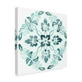 thumbnail image 2 of Trademark Fine Art 'Aqua Medallions II' Canvas Art by June Erica Vess, 2 of 4