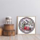 thumbnail image 4 of Cuadros Decorativos Kit de pintura al óleo de coche de Navidad sin marco por números DIY dibujo hecho a mano sobre lienzo Ehuebsd Nuevos Originales, 4 of 8
