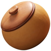 Homoyoyo Airtight Wood Tea Canister Khaki for Home Dried Fruit Storage