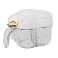 thumbnail image 2 of simhoa Seasoning Box Storage Container Sugar Container for Restaurants Pepper and Spice Transparent white, 2 of 8